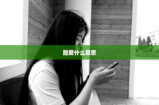 酷爱什么意思