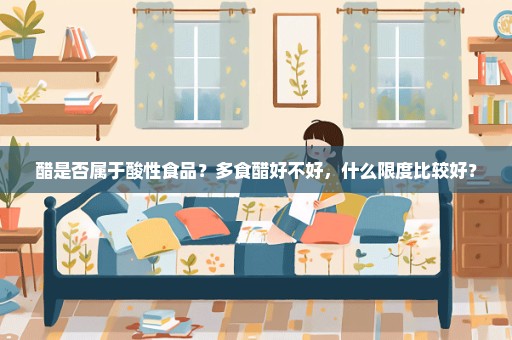 醋是否属于酸性食品？多食醋好不好，什么限度比较好？