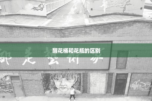 醒花桶和花瓶的区别