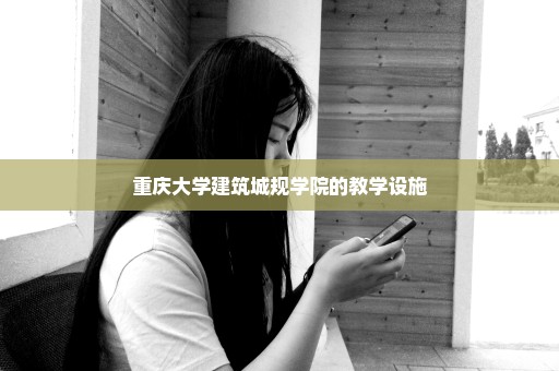 重庆大学建筑城规学院的教学设施