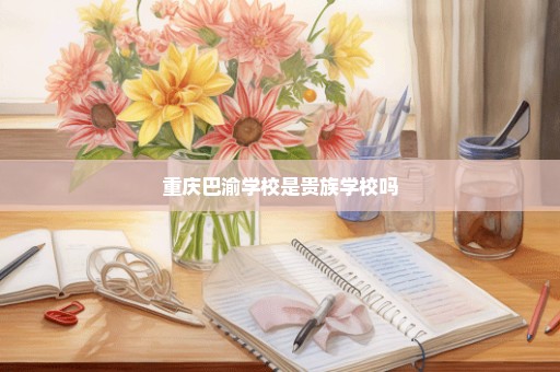 重庆巴渝学校是贵族学校吗