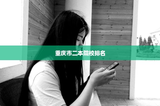 重庆市二本院校排名