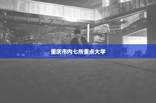 重庆市内七所重点大学