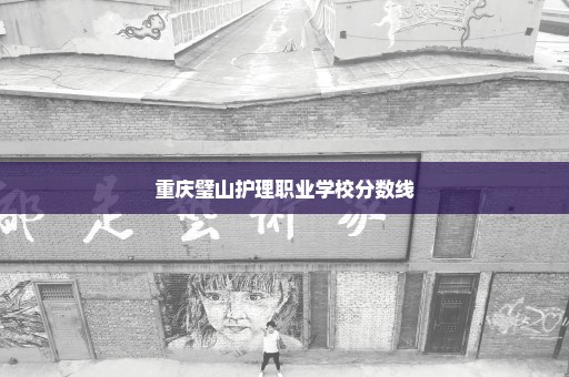 重庆璧山护理职业学校分数线