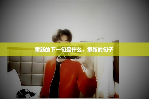 重新的下一句是什么，重新的句子 