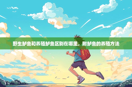 野生鲈鱼和养殖鲈鱼区别在哪里，附鲈鱼的养殖方法