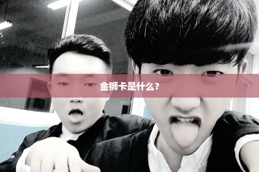 金狮卡是什么？