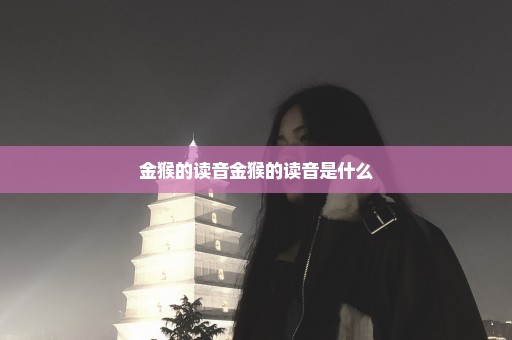 金猴的读音金猴的读音是什么