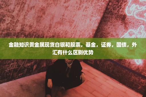 金融知识贵金属现货白银和股票，基金，证券，国债，外汇有什么区别优势