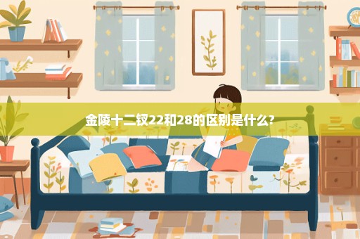 金陵十二钗22和28的区别是什么?