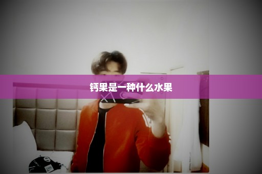 钙果是一种什么水果