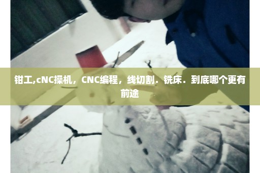 钳工,cNC操机，CNC编程，线切割．铣床．到底哪个更有前途