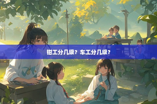 钳工分几级？车工分几级？