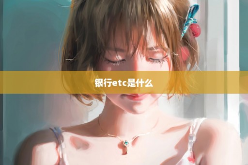 银行etc是什么