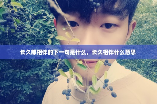 长久郎相伴的下一句是什么，长久相伴什么意思 