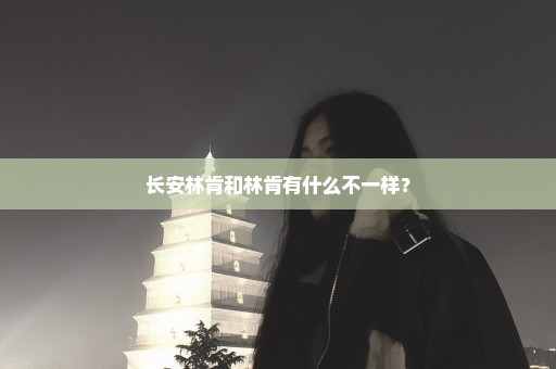 长安林肯和林肯有什么不一样？