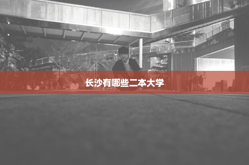 长沙有哪些二本大学