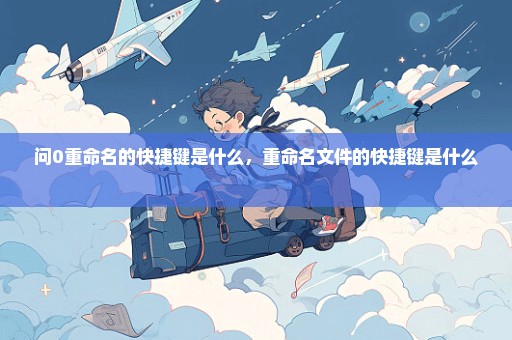 问0重命名的快捷键是什么，重命名文件的快捷键是什么 