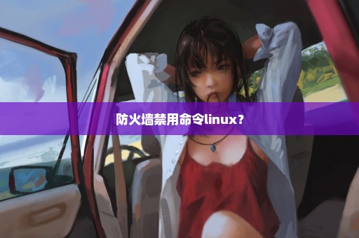 防火墙禁用命令linux？
