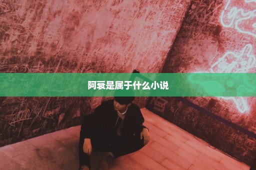 阿衰是属于什么小说