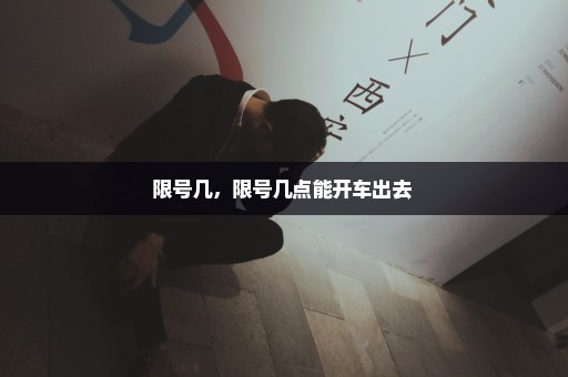限号几，限号几点能开车出去 