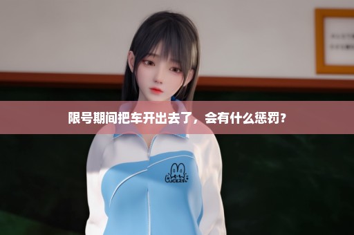 限号期间把车开出去了，会有什么惩罚？