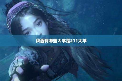 陕西有哪些大学是211大学