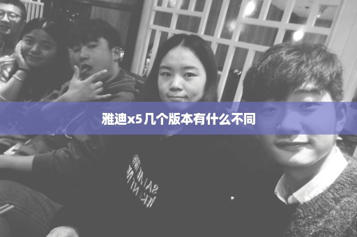 雅迪x5几个版本有什么不同