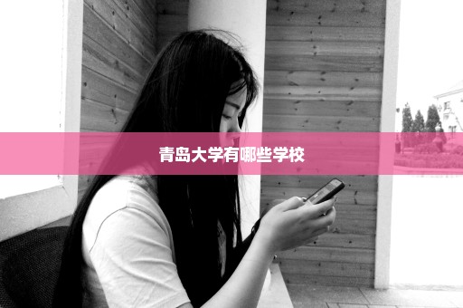 青岛大学有哪些学校