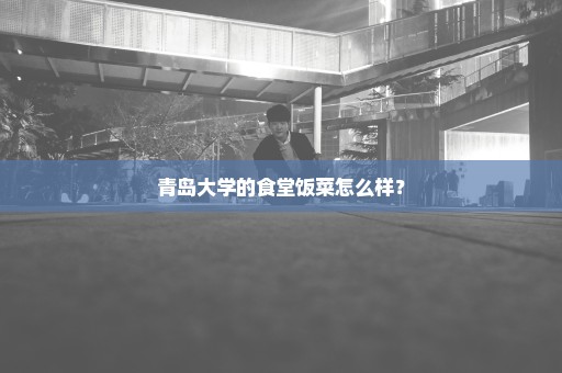 青岛大学的食堂饭菜怎么样？