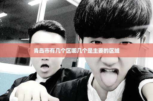 青岛市有几个区哪几个是主要的区域