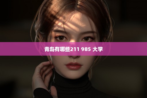 青岛有哪些211 985 大学
