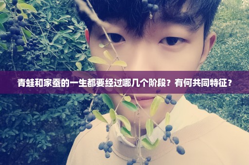 青蛙和家蚕的一生都要经过哪几个阶段？有何共同特征？