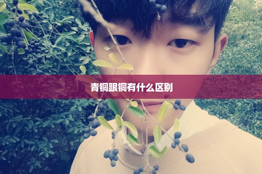 青铜跟铜有什么区别