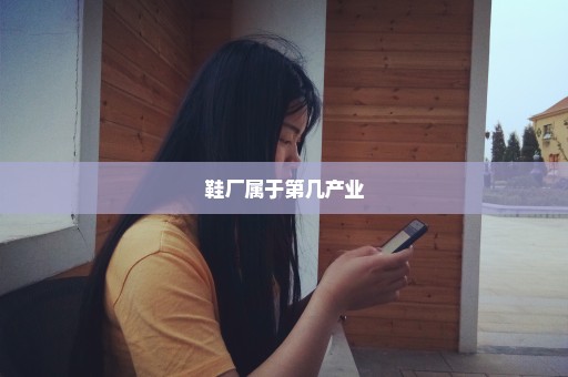 鞋厂属于第几产业