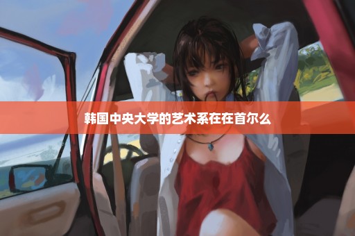 韩国中央大学的艺术系在在首尔么