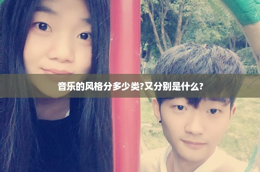 音乐的风格分多少类?又分别是什么?