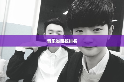 音乐类院校排名