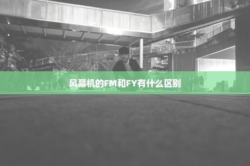 风幕机的FM和FY有什么区别