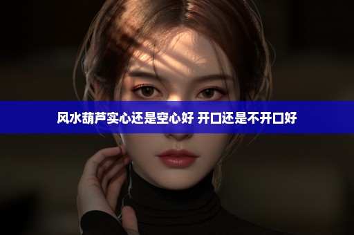 风水葫芦实心还是空心好 开口还是不开口好