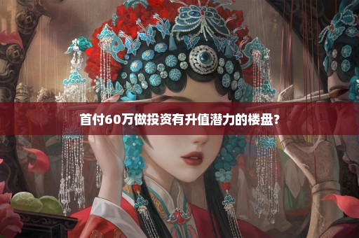 首付60万做投资有升值潜力的楼盘？