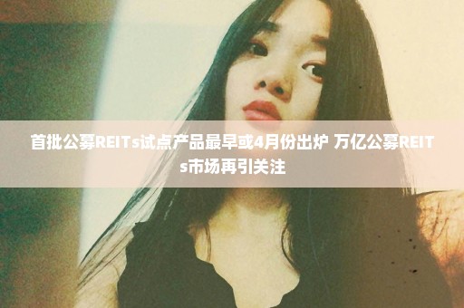 首批公募REITs试点产品最早或4月份出炉 万亿公募REITs市场再引关注