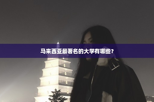 马来西亚最著名的大学有哪些？