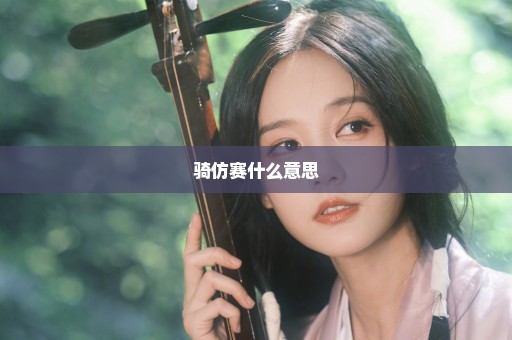 骑仿赛什么意思