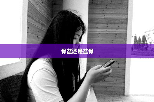 骨盆还是盆骨