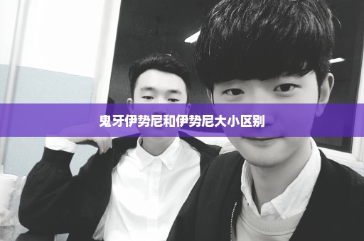 鬼牙伊势尼和伊势尼大小区别