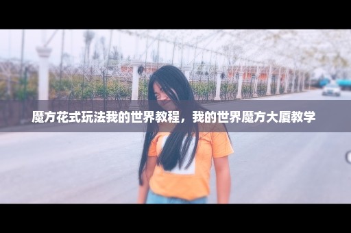 魔方花式玩法我的世界教程，我的世界魔方大厦教学 