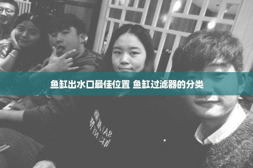 鱼缸出水口最佳位置 鱼缸过滤器的分类