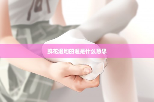 鲜花遍地的遍是什么意思