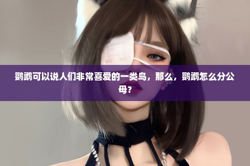 鹦鹉可以说人们非常喜爱的一类鸟，那么，鹦鹉怎么分公母？